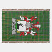 Irish Bowen Coat of Arms Family Crest Ireland Deken (Voorkant)