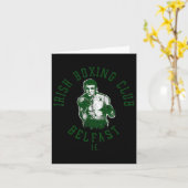Irish Boxing Club Belfast Kaart (Gele Bloem)