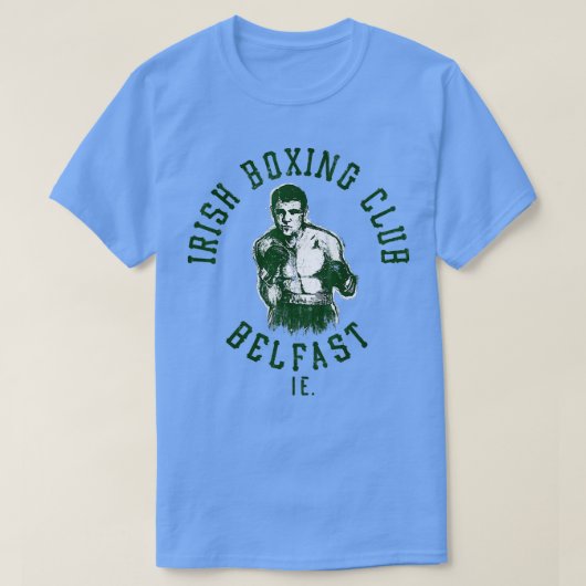 Irish Boxing Club Belfast T-shirt (Design voorkant)