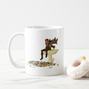 Irish Boy Fairy on padroom Coffee Mok