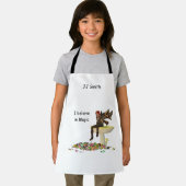 Irish Boy Fairy Op Paddestoel Kinderen Schort (Insitu)