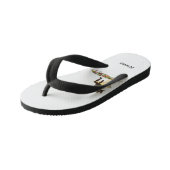 Irish Boy feiy on paddenstoel Kinder Teenslippers (Schuin)