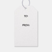 Irish Boy feiy on padroom Gift Label Cadeaulabel (Achterkant)