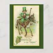 Irish Boy op de Kaarten van Donkey St. Patrick's D (Voorkant)