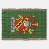 Irish Brabazon Coat of Arms Family Crest Ireland Deken (Voorkant)