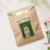 IRISH BRED ST. PATRICK'S DAG HOGER, SHAMROCK-KOE BEDANKZAKJE (Gezegeld)