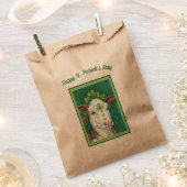 IRISH BRED ST. PATRICK'S DAG HOGER, SHAMROCK-KOE BEDANKZAKJE (Geknipt)