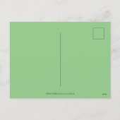 IRISH BRED ST. PATRICK'S DAG HOGER, SHAMROCK-KOE FEESTDAGENKAART (Achterkant)