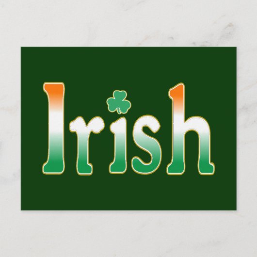 Irish Briefkaart (Voorkant)