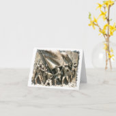 Irish Brigade Note Kaart (Gele Bloem)