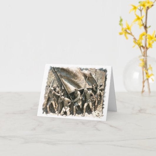 Irish Brigade Note Kaart (Gele Bloem)