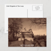 IRISH BRIGADE OP DE LOOP BRIEFKAART (Voorkant / Achterkant)