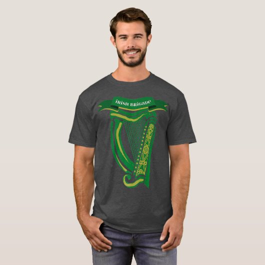 Irish Brigade T Burgeroorlog Gift T-shirt (Voorkant volledig)