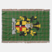 Irish Brooke Coat of Arms Family Crest Ireland Deken (Voorkant)
