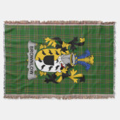 Irish Brownlow Coat of Arms Family Crest Ireland Deken (Voorkant)