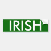 IRISH BUMPERSTICKER (Voorkant)