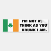 Irish Bumpersticker (Voorkant)