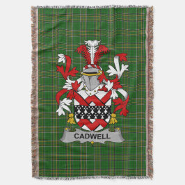 Irish Cadwell of Caddell familiewapen Deken