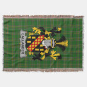 Irish Callander Coat of Arms Family Crest Ireland Deken (Voorkant)