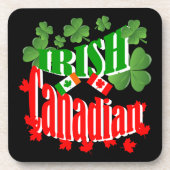 Irish Canadian Bier Onderzetter (Voorkant)