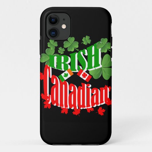 Irish Canadian Case-Mate iPhone Case (Achterkant)
