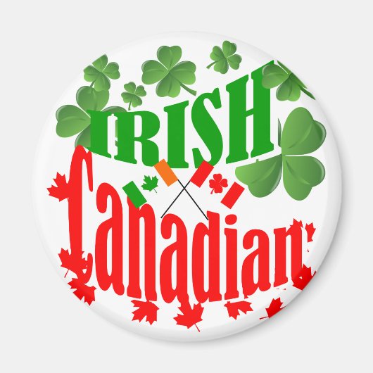 Irish Canadian Magneet (Voorkant)