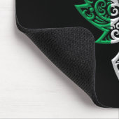 Irish Canadian Maple Leaf - zwart Muismat (Hoek)