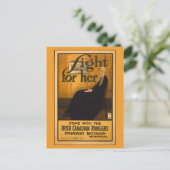 Irish Canadian Rangers, na de moeder van Whistler Briefkaart (Staand voorkant)