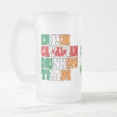 Irish Canadian St Patricks day Matglas Bierpul (Links)