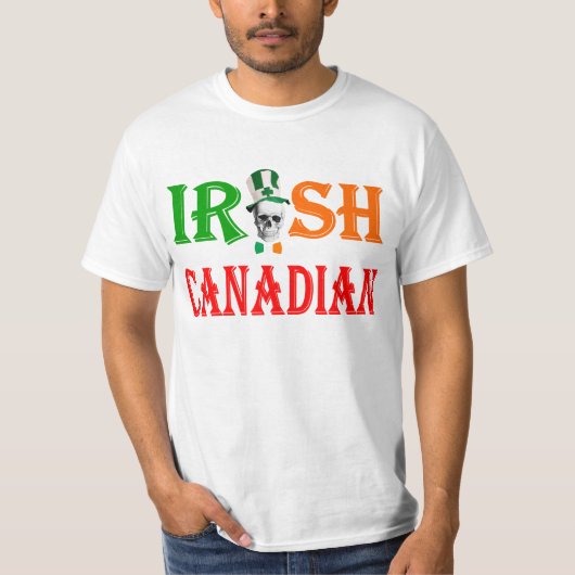 Irish Canadian St Patrick's day T-shirt (Voorkant)