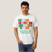 Irish Canadian St Patricks day T-shirt (Voorkant volledig)