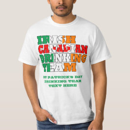 Irish Canadian St Patricks day T-shirt