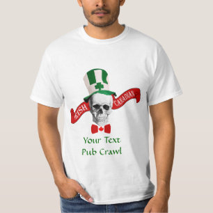 Irish Canadian St Patrick's day T-shirt