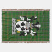 Irish Cantelow (e) Wapen van de familie Crest Ierl Deken (Voorkant)