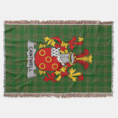 Irish Cantwell Coat of Arms Family Crest Ireland Deken (Voorkant)