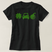 Irish Car Bomb St Patricks Day Alcohol Pub Crawl T-shirt (Design voorkant)
