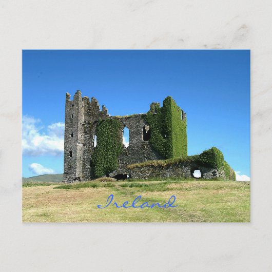 Irish Castle Postcard Briefkaart (Voorkant)