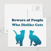 Irish Cat Proverb Briefkaart (Voorkant / Achterkant)