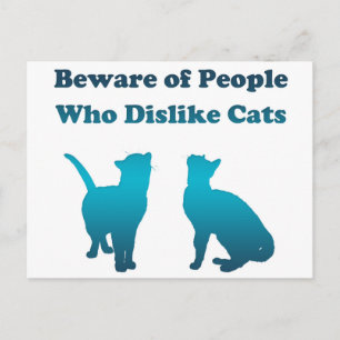 Irish Cat Proverb Briefkaart