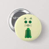 Irish CAT T-Shirt Ronde Button 5,7 Cm (Voorkant /achterkant)