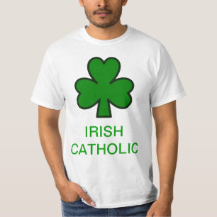 IRISH CATHOLIC SHAMROCK T-SHIRT