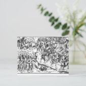 Irish Cattle Raid on a English Plantation Briefkaart (Staand voorkant)