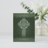 Irish Celtic Cross Briefkaart (Staand voorkant)