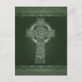 Irish Celtic Cross Briefkaart