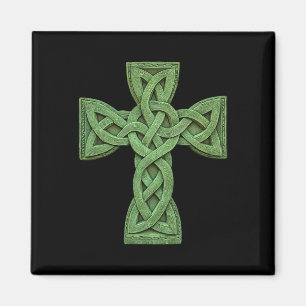 Irish Celtic Cross Knot Christelijk Holy Trinity S Magneet
