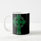 Irish Celtic Cross Knot Christian Holy Trinity Sco Koffiemok (Links)