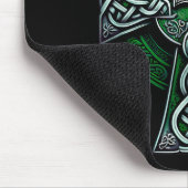 Irish Celtic Cross Knot Christian Holy Trinity Sco Muismat (Hoek)