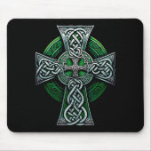 Irish Celtic Cross Knot Christian Holy Trinity Sco Muismat (Voorkant)