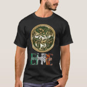 IRISH CELTIC DOGS CIRCLE T-Shirt Collectie (Voorkant)
