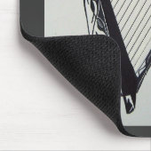 Irish Celtic Harp Muismat (Hoek)